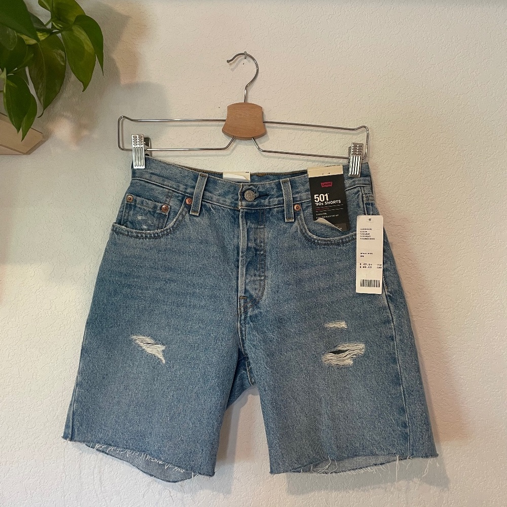 NWT Levis 501 90s shorts